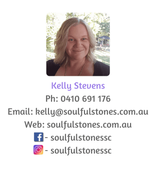 Kelly Stevens Name Block Soulful Stones