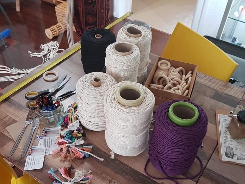 Macrame Supplies for Workshop - Soulful Stones
